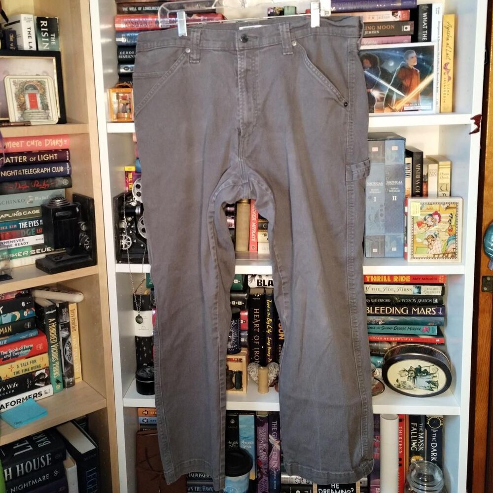 Grey Levi Signature Carpenter Pants